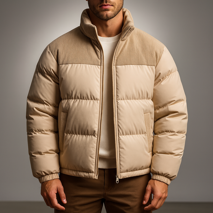 Draxler Corduroy Panel Jacket