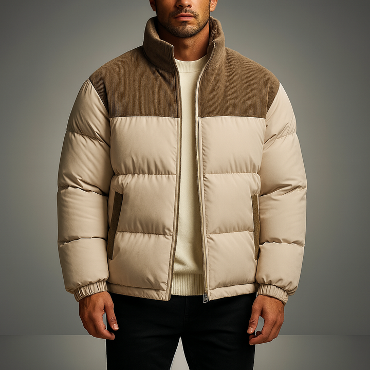 Draxler Corduroy Panel Jacket