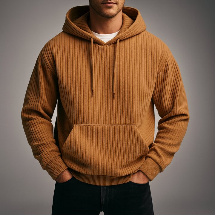 Caldiero Ribbed Corduroy Hoodie