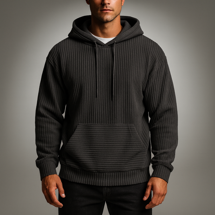 Caldiero Ribbed Corduroy Hoodie