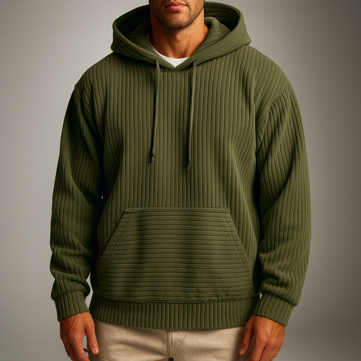 Caldiero Ribbed Corduroy Hoodie