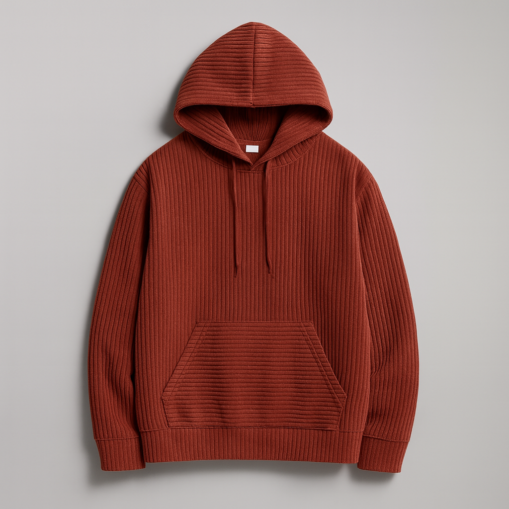 Caldiero Ribbed Corduroy Hoodie