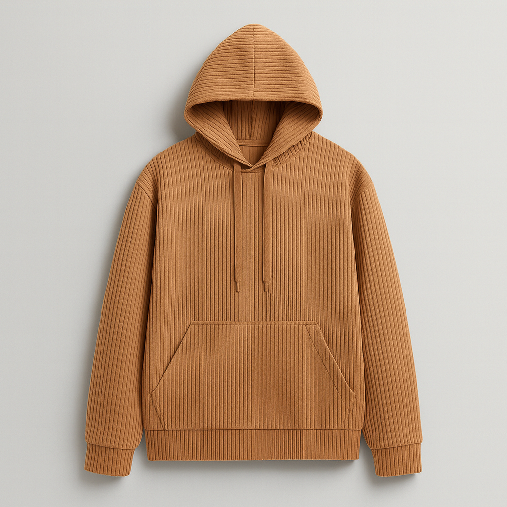 Caldiero Ribbed Corduroy Hoodie