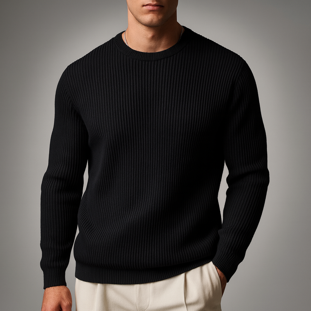 Beckett Rib-Knit Sweater