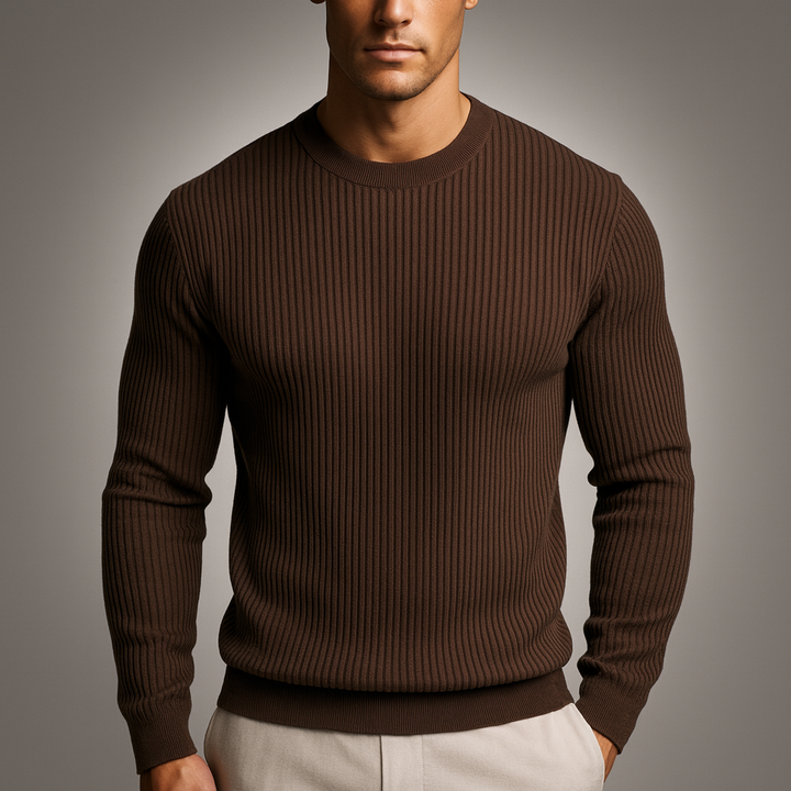 Beckett Rib-Knit Sweater