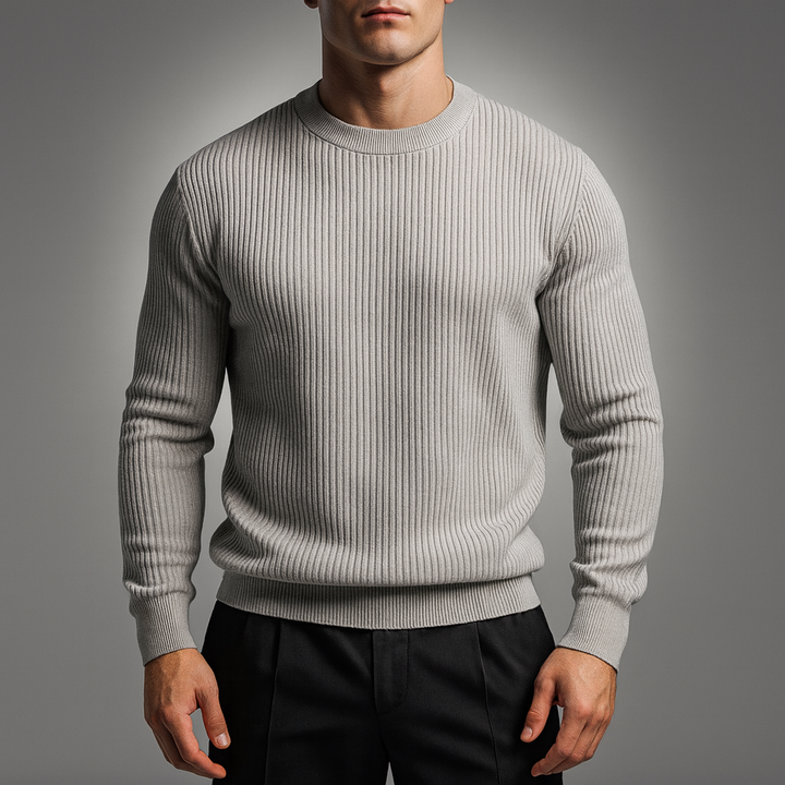 Beckett Rib-Knit Sweater