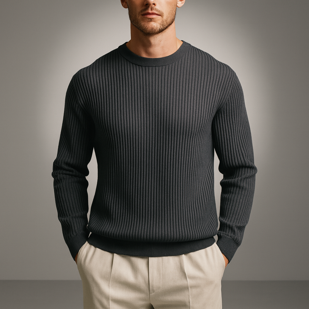 Beckett Rib-Knit Sweater