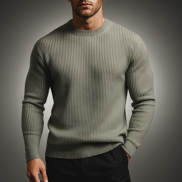 Beckett Rib-Knit Sweater