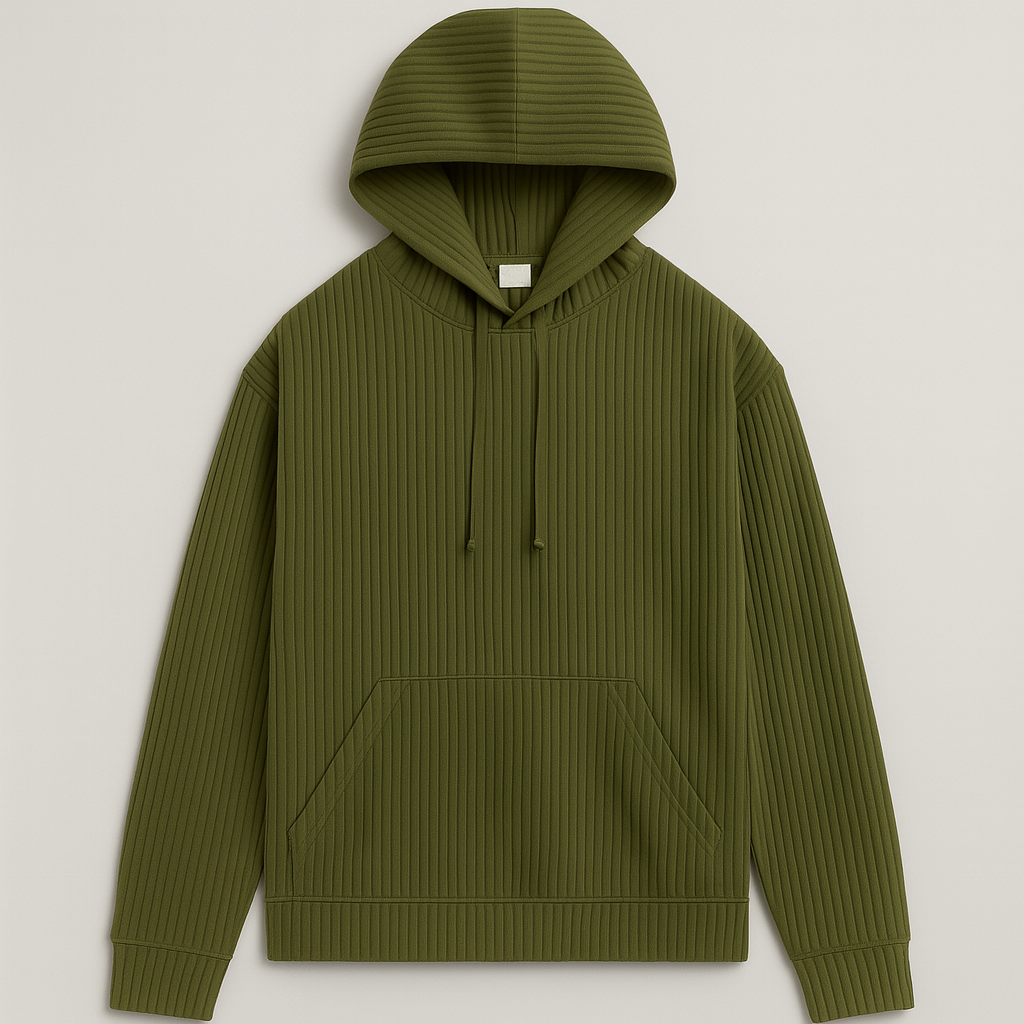 Caldiero Ribbed Corduroy Hoodie