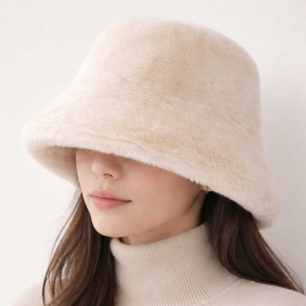Bria Fur Bucket Hat