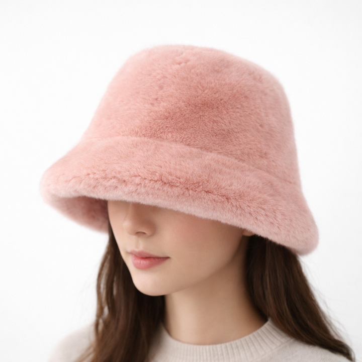 Bria Fur Bucket Hat