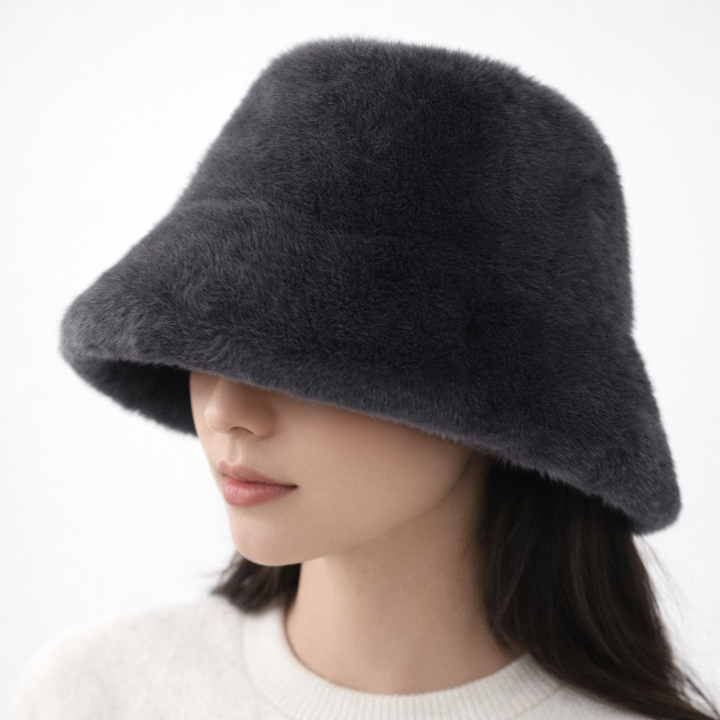 Bria Fur Bucket Hat
