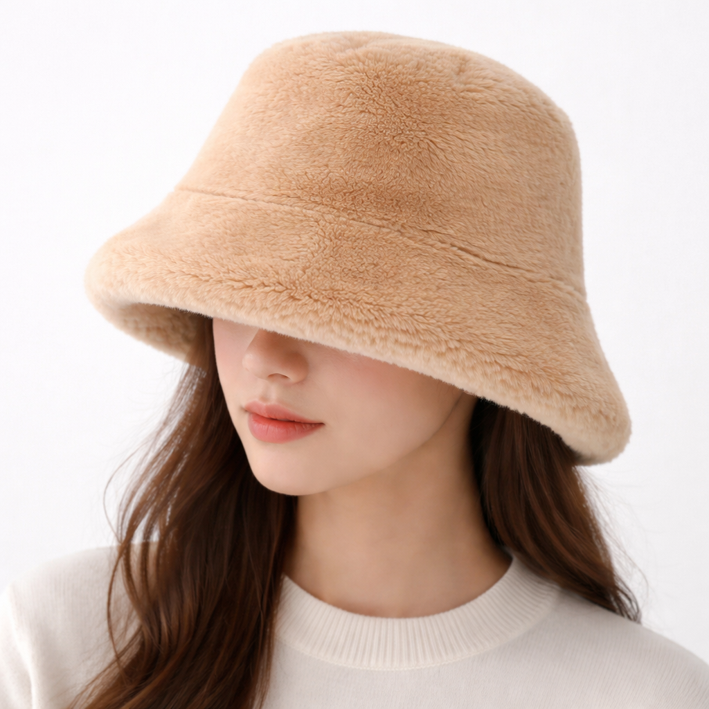 Bria Fur Bucket Hat