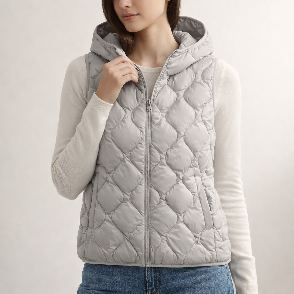 Esme Hooded Down Vest