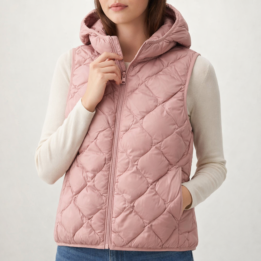 Esme Hooded Down Vest