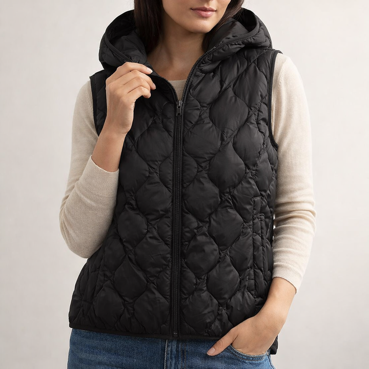 Esme Hooded Down Vest