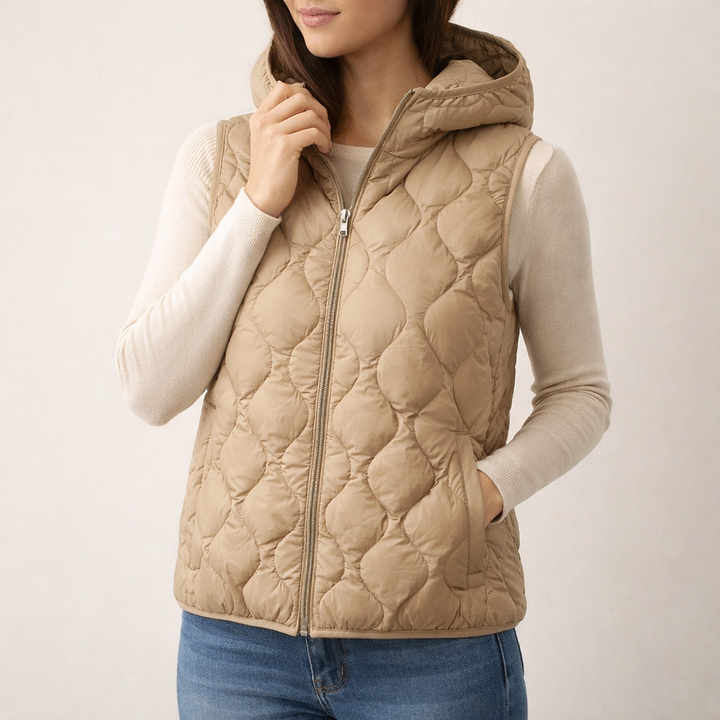 Esme Hooded Down Vest