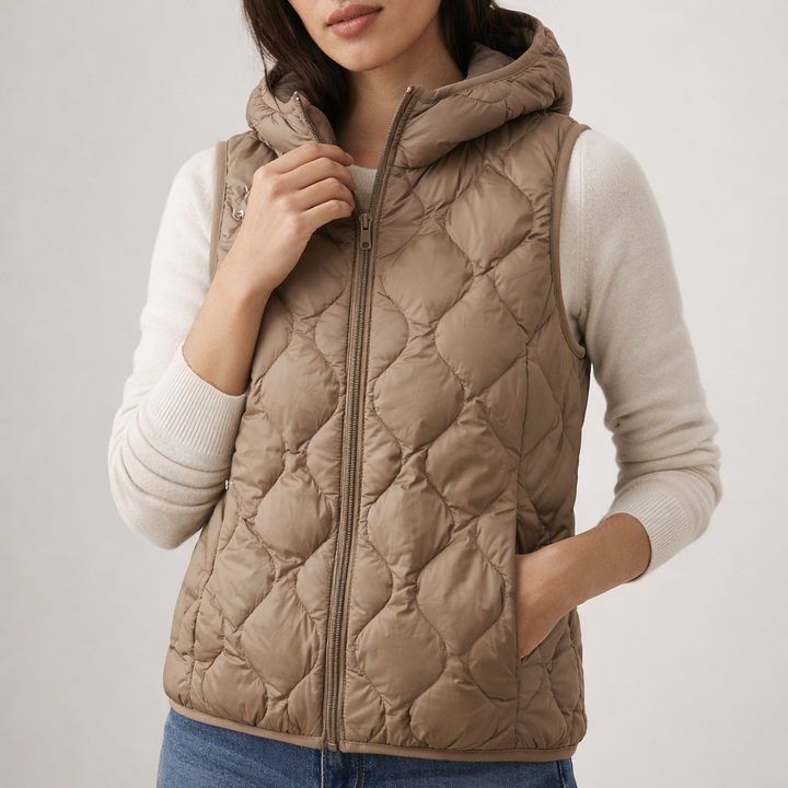 Esme Hooded Down Vest