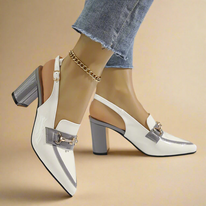 Jordina Slingback Block Heel