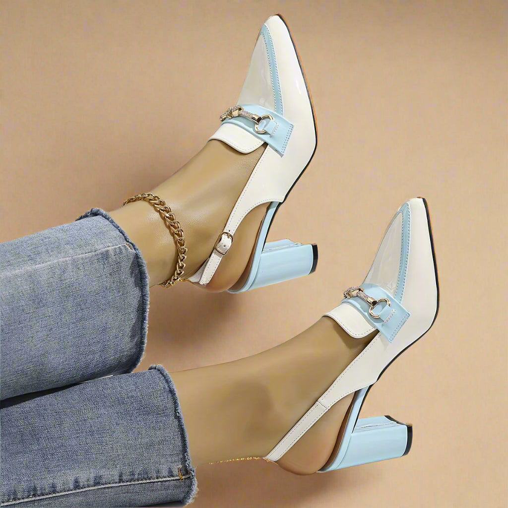 Jordina Slingback Block Heel