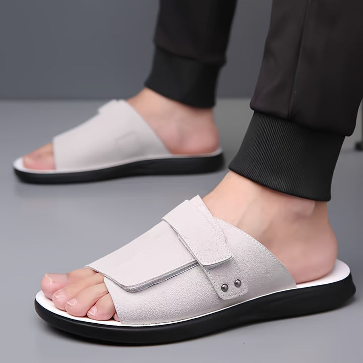 Gregorio Leather Slide