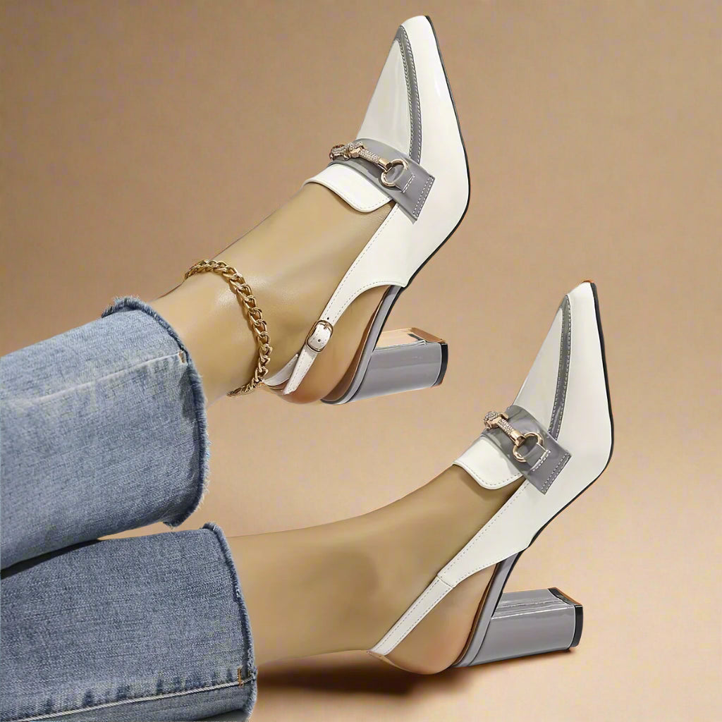 Jordina Slingback Block Heel