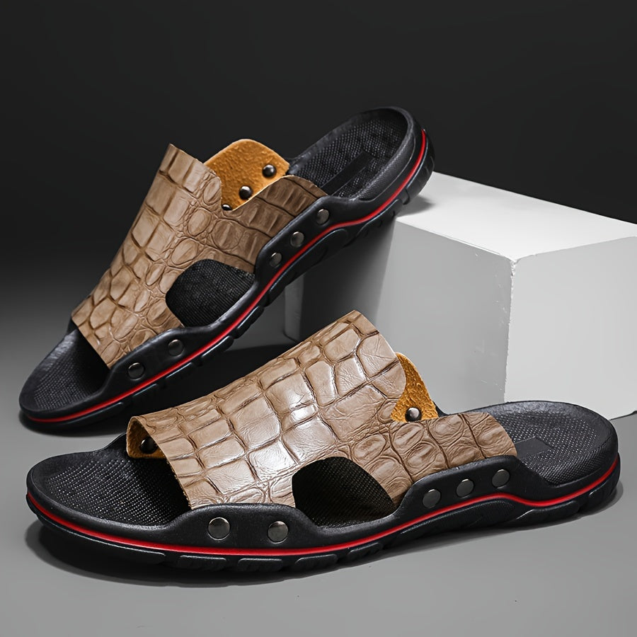 Petrovic Leather Slide