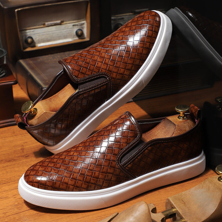 Ventino Leather Slip On Shoe