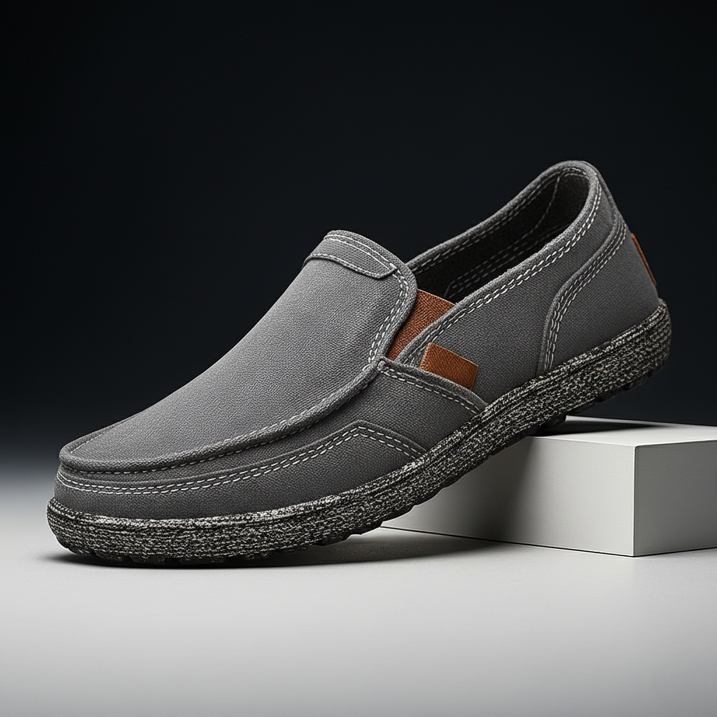 Clifton Retro Canvas Loafer