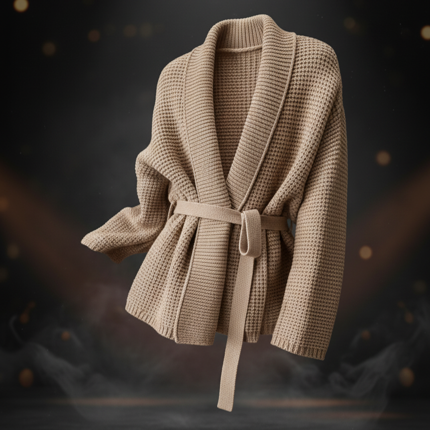 Daniella Knit Wrap Cardigan