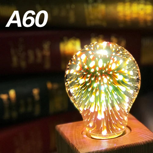 Cosmic Popper 3D Light Bulb