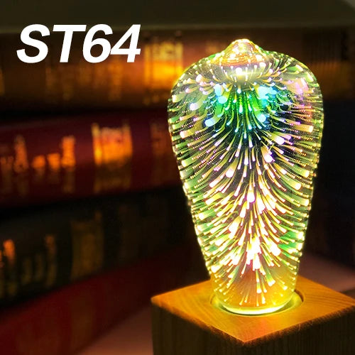 Cosmic Popper 3D Light Bulb