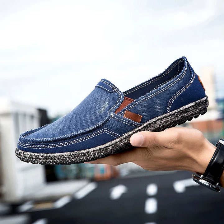 Clifton Retro Canvas Loafer