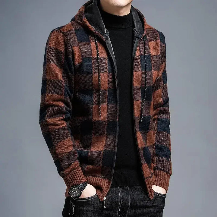 Westbury Plaid Zip Jacket