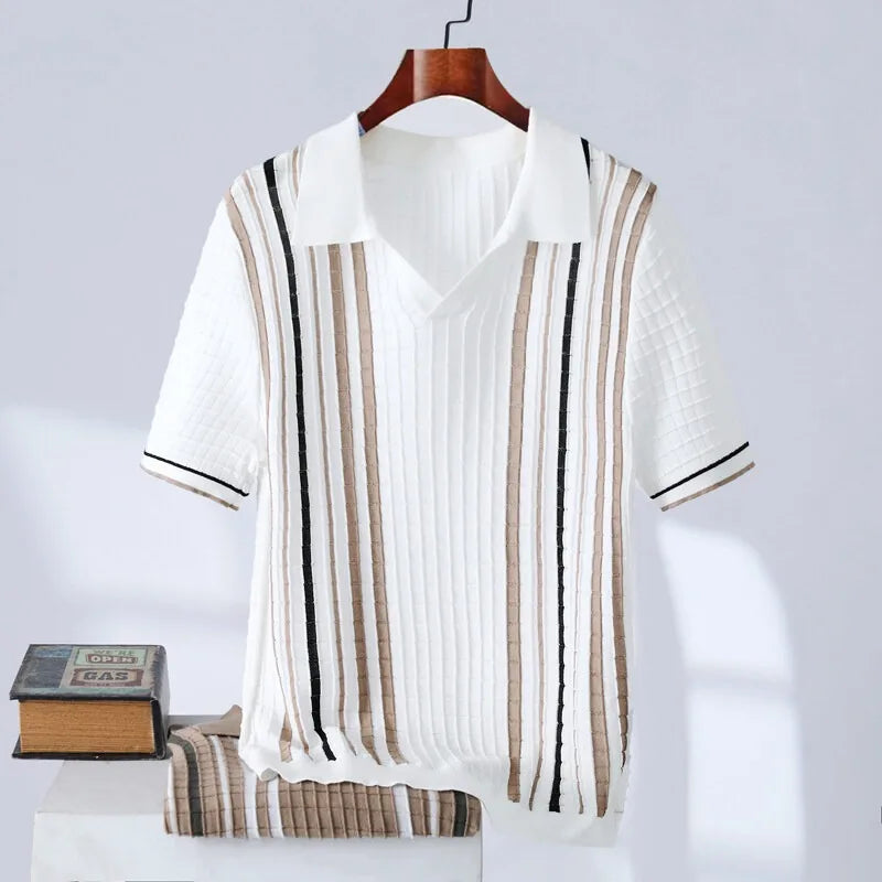 Collezione - Waffle-Knit Polo