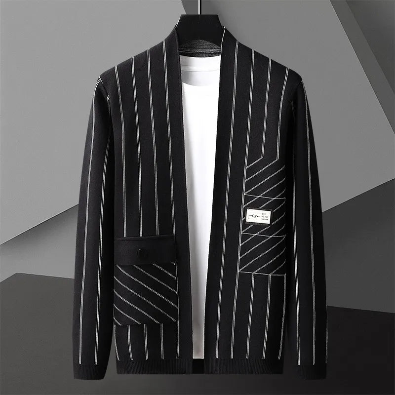 Montclair Striped Cardigan