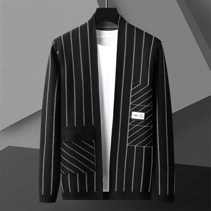 Montclair Striped Cardigan