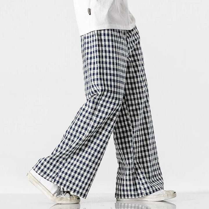 Gingham - Check Trousers