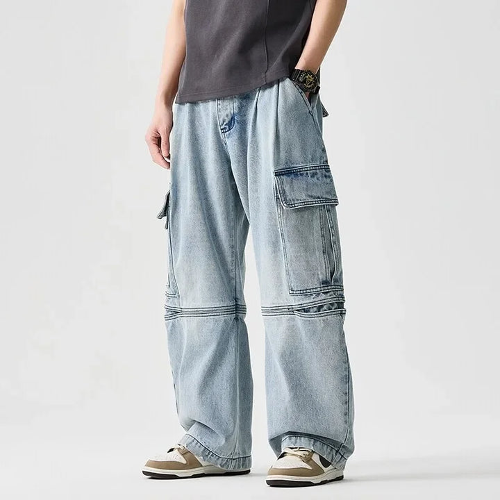 Whitfield Washed Baggy Jeans