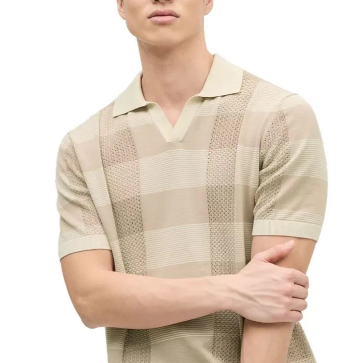 Towers - Stripped Short Sleeve Polo