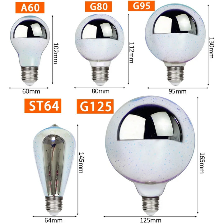 Cosmic Popper 3D Light Bulb