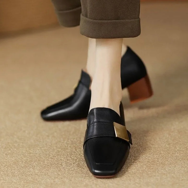 Milan Block Heel Pumps