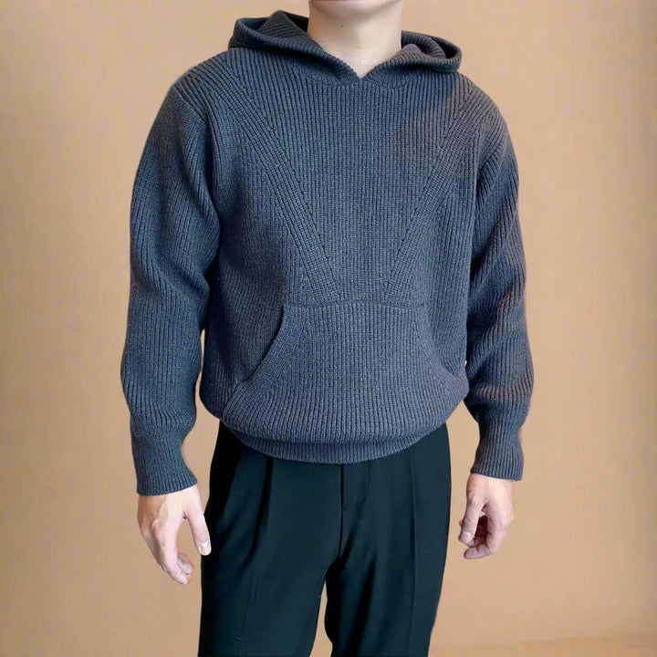 Marcel Ribbed Hoodie