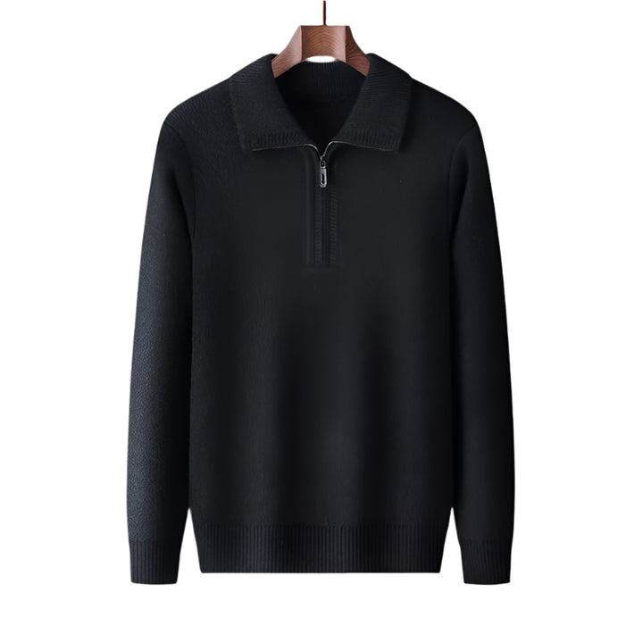 Zael Cashmere Quarter-Zip