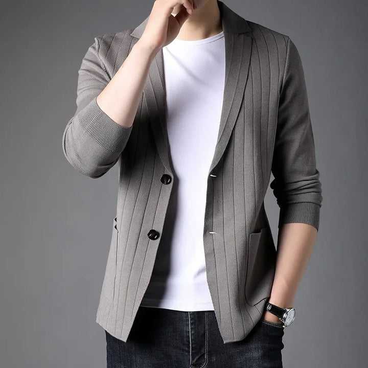 Novello Rib-Stitch Blazer