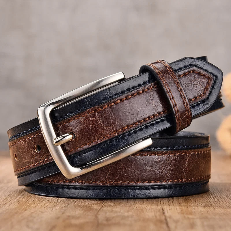 Yorkford Contrast-Panel Belt