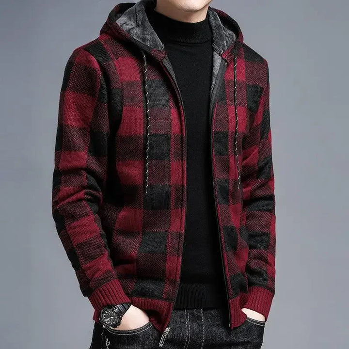 Westbury Plaid Zip Jacket