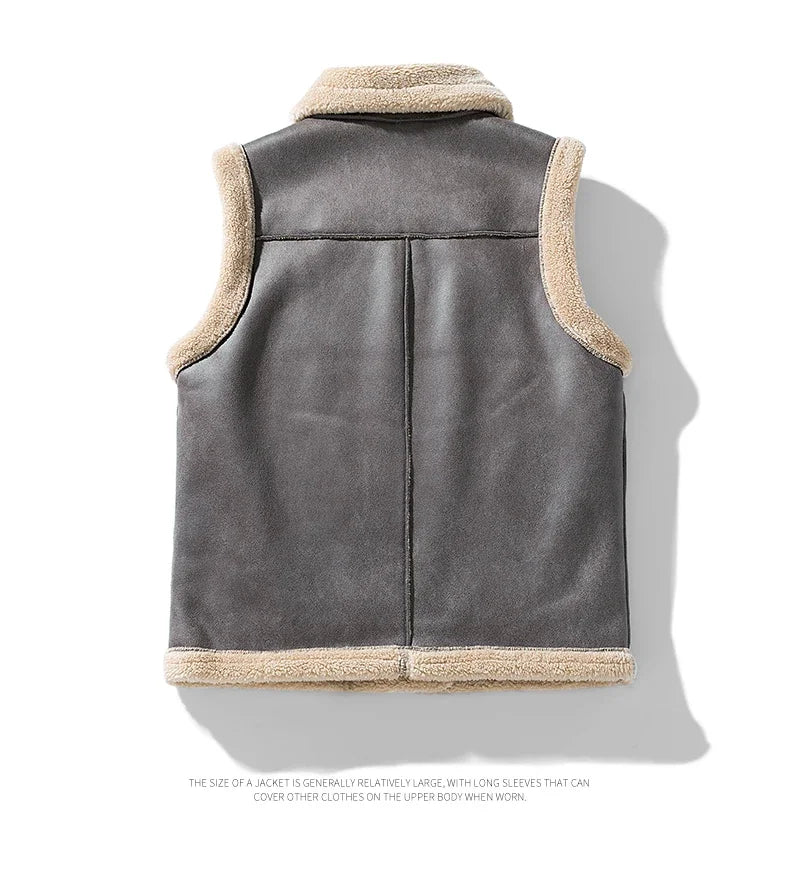 Christianson Reversible Lamb Wool Vest