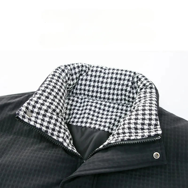 Hastings Houndstooth Trimmed Parka