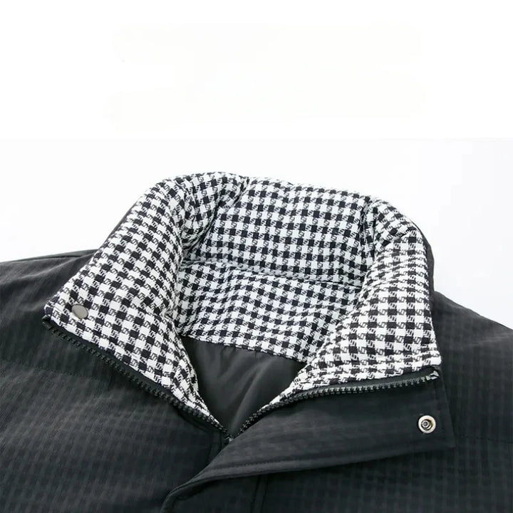 Hastings Houndstooth Trimmed Parka
